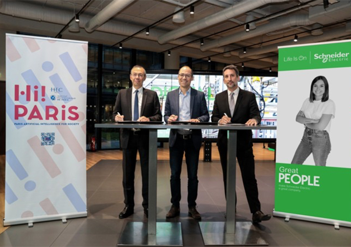 foto noticia Schneider Electric colabora con Hi! PARIS en materia de inteligencia artificial y ciencia de datos.